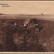 AK Harzgerode, Oberförsterei, Bahnpost, gelaufen 1937