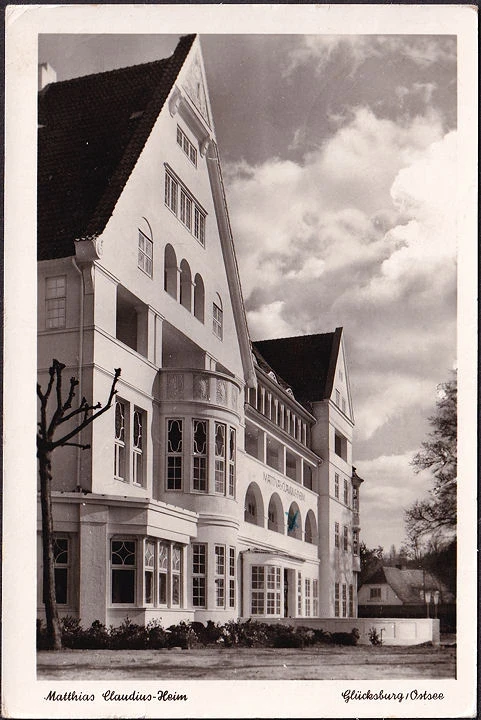 AK Glücksburg, Matthias Claudius Heim, gelaufen 1962