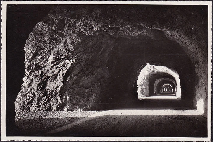 AK Gardasee, Tunnel am Ponale, ungelaufen