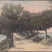 AK Kopenhagen, Von der Langelinie, Julmarke Friedrich VIII, Louise van Zweden, gelaufen 1907