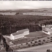 AK Villingen, Kursanatorium am Germanswald, Fliegeraufnahme, ungelaufen