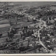 AK Kalterherberg, Fliegeraufnahme, Stadtansicht, gelaufen 1939