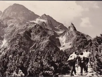 AK Tatry Wysokie, Hohe Tatra, Mieguszwieki, Cubryna, Mnich, gelaugen 1970, gelaufen 1970