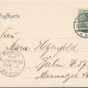 AK Siegen, Kaiserliches Postamt, gelaufen 1903