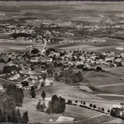 AK Oberbeuren, Fliegeraufnahme, Stadtansicht, ungelaufen