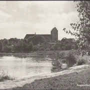 AK Angermünde, Mündesee, Kirche, ungelaufen