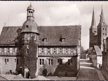 AK Höxter, Rathaus und Kilianikirche, ungelaufen