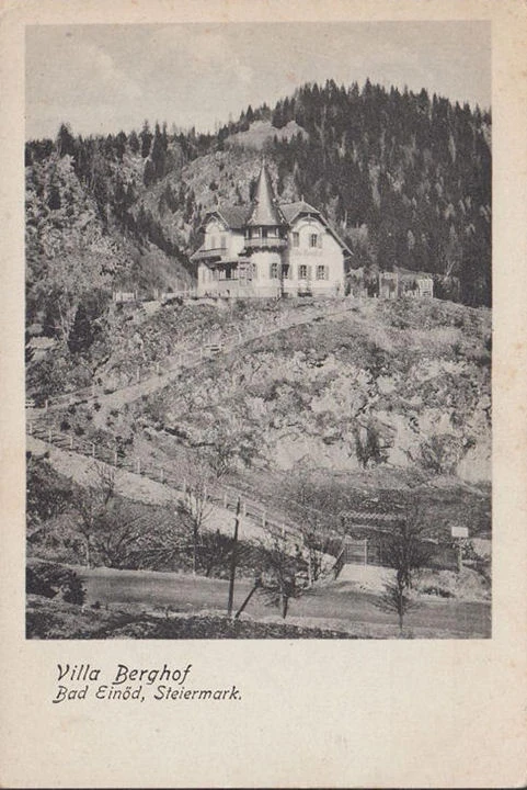 AK Bad Einöd, Villa Berghof, ungelaufen