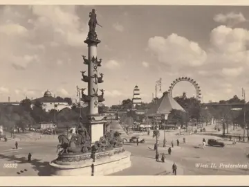 AK Wien, Praterstern, Riesenrad, ungelaufen