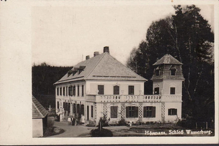 AK Hörmanns, Schloss Wasserburg, gelaufen 1930