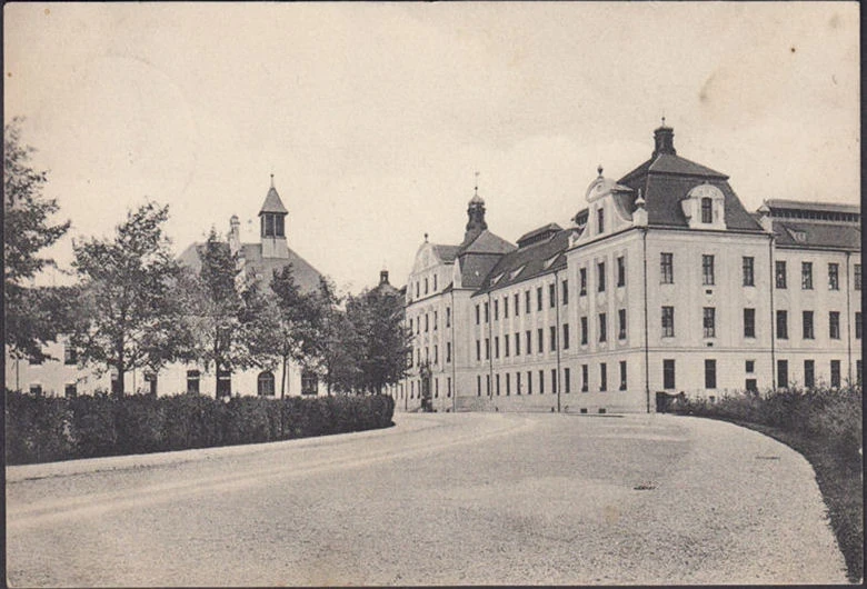 AK Hartaching, Städtisches Sanatorium, gelaufen 1910