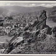 AK Niederschelden, Niederschelderhütte, Stadtansicht, Bahnpost, gelaufen 1951