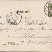 AK Wöthersee, S. Röserl vom Wörthersee, Liederkarte, gelaufen 1899