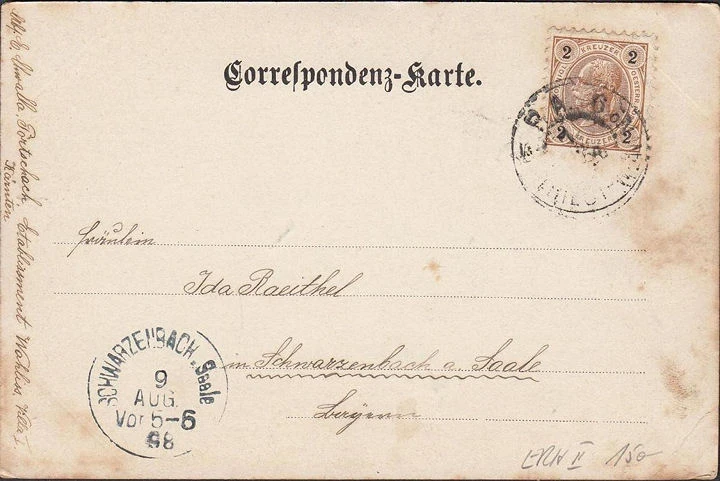 AK Gruss vom Wöthersee, Pörtschach, Maria Wörth, gelaufen 1898