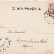 AK Gruss vom Wöthersee, Pörtschach, Maria Wörth, gelaufen 1898