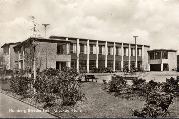 AK Homberg, Glückauf Halle, gelaufen 1967