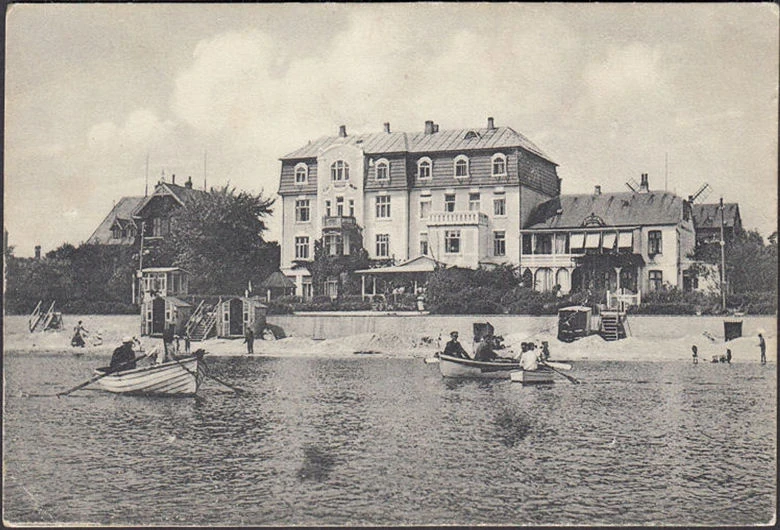 AK Wyk auf Föhr, Dr. Edels Kinder Sanatorium, ungelaufen