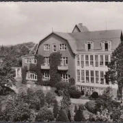 AK Wyk auf Föhr, Sanatorium Dr. Gmelin, gelaufen 1958