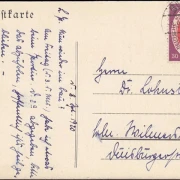 AK Gruss aus Grünheide, Villen am Werlsee, gelaufen 1920