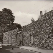 AK Gransee, An der alten Stadtmauer, ungelaufen