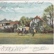 AK Gruss vom Oldenburger Schützenhof, Oldenburg, gelaufen 1906