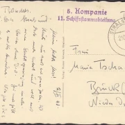 AK Stralsund, Johanneskloster mit Alter Münze, Feldpost, 11. Schiffstammabteilung, gelaufen 1940