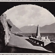 AK Gardasee, Park Gallerie, Denkmal, Gardasee, ungelaufen