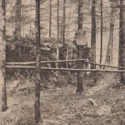 AK Ein Blindgänger im Felde, Feldpostexpedition, Ersatz Division B, Feldpost, gelaufen 1916