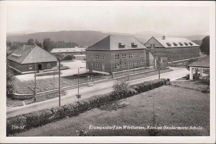 AK Krumpendorf, Gendarmerie Schule, ungelaufen