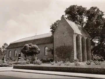 AK Detern, Kirche, Erholungsort Leda Jümme, ungelaufen